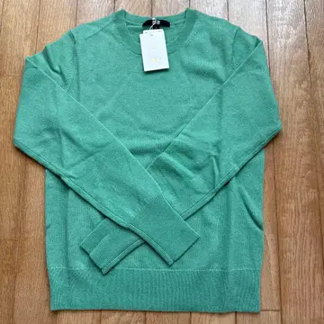 UNIQLO 캐시미어 스웨터 S 민트 그린