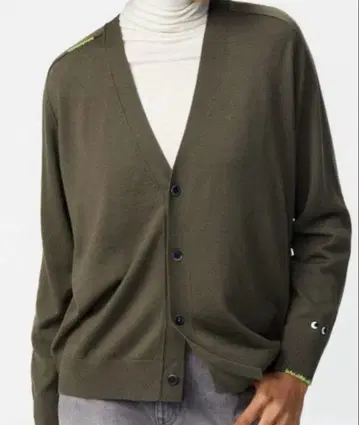 유니클로 ANYA HINDMARCH 가디건 S 새상품