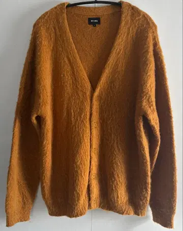 빔즈 샤기 가디건 카멜 브라운 L