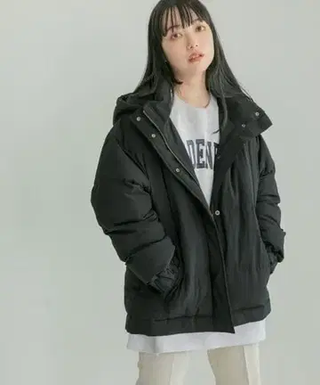 로리즈팜 에어 써멀 후드 자켓