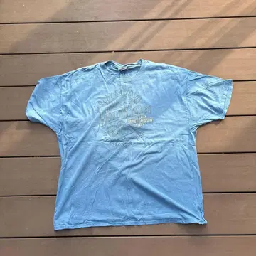 Harley-Davidson 티셔츠 라이트 블루