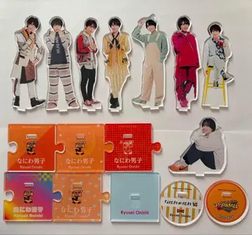 나니와단시 오오니시 류세이 아크릴 스탠드 8개 세트