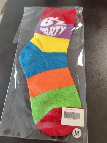 B'z PARTY 미개봉 새상품 Rainbow 삭스