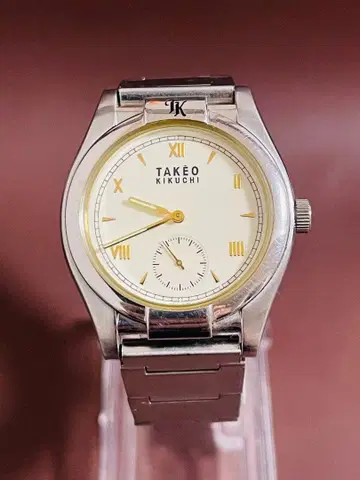 TAKEO KIKUCHI 아날로그 손목시계 쿼츠