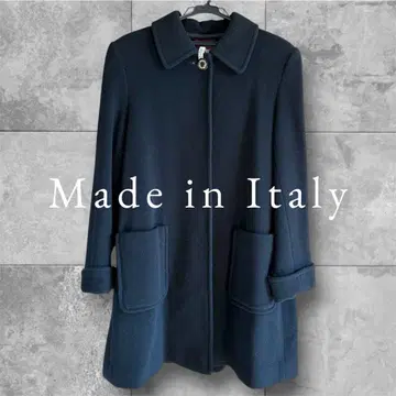 [클리닝 완료] 이탈리아제 여성 캐시미어 혼방 코트 SALE