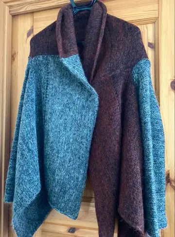 센소유니코 미사용 새상품 울 모헤어 가디건 L 사이즈 상당 따뜻한