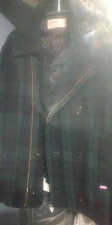 VIRGO REBEL ARMY 체크 P 코트