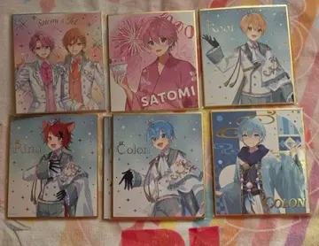 스토푸리 색지 사토미군 루토군 코론군 리켄군 묶음 판매