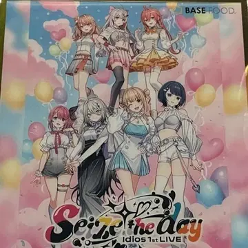 니지산지 Idios BASE FOOD 한정판 클리어 색지 day1