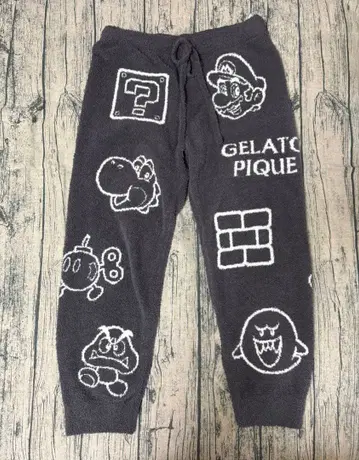 GELATO PIQUE 슈퍼 마리오 룸웨어 M 팬츠