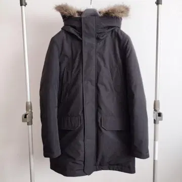 UNIQLO 울트라웜 하이브리드 다운 코트 XS