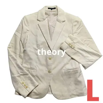 띠어리 테일러드 자켓 벨벳 아이보리 포멀 비즈니스