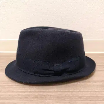 네이비 울 햇 리본 일본제 ca4la