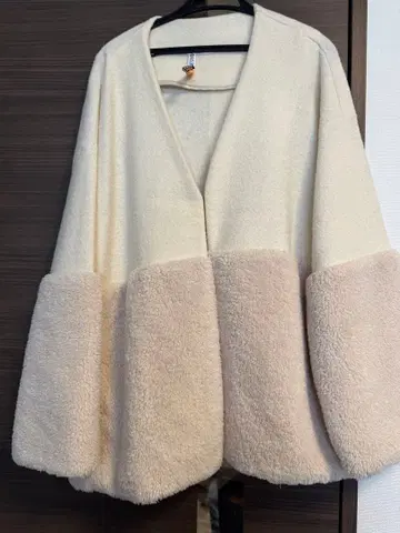 yori 울 자켓 아이보리