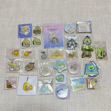 스미코구라시 펭귄? 묶음 판매 캔뱃지 아크릴 키링