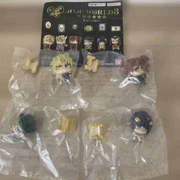 죠죠의 기묘한 모험 WORLD3 EDITION 4체 세트