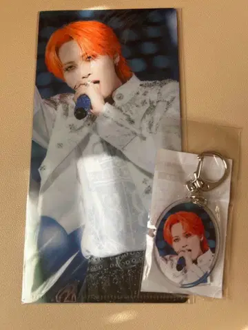 JO1 카와시리 렌 미완성 아크릴 키링 & 티켓 홀더