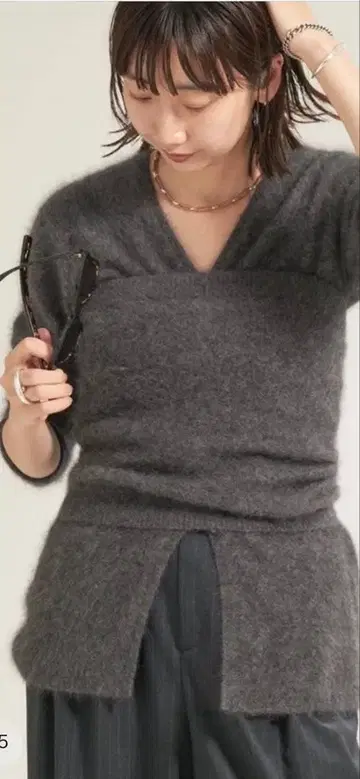 [ 가격 인하 ] Plage 플라주 Light Fur 뷔스티에