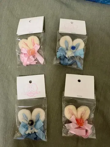 인형 마을 인형 토끼 귀 4개 세트