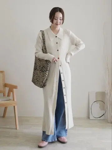 THE YOn 리브 니트 폴로 원피스 FREE