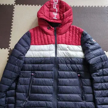 Tommy Hilfiger 다운 자켓 레드/네이비