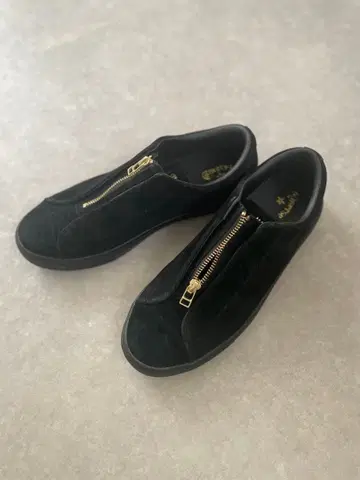 CONVERSE 지퍼 스니커즈 US8 JP26.5 블랙 컨버스