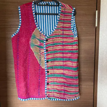 카에타 남성용 베스트 에스닉 동양풍 보헤미안 패션 상의