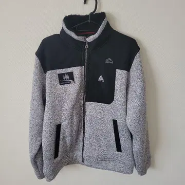 INSPIRE 플리스 자켓 L 그레이/블랙