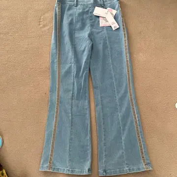 라이트 블루 플레어 팬츠 2L