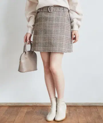 Heather Innocent 체크 스커트 S 사이즈