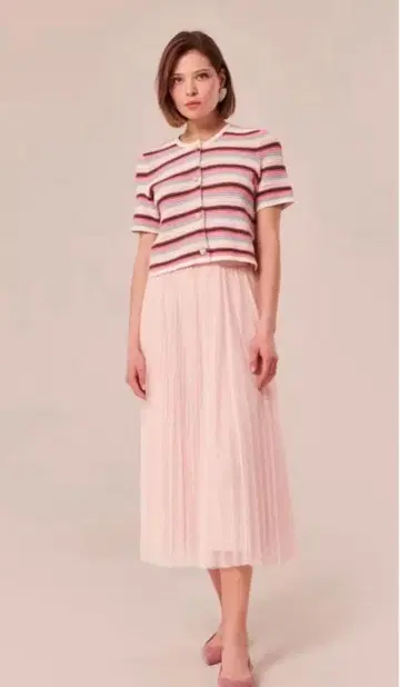 타라자몽 플리츠 샤샤 스커트