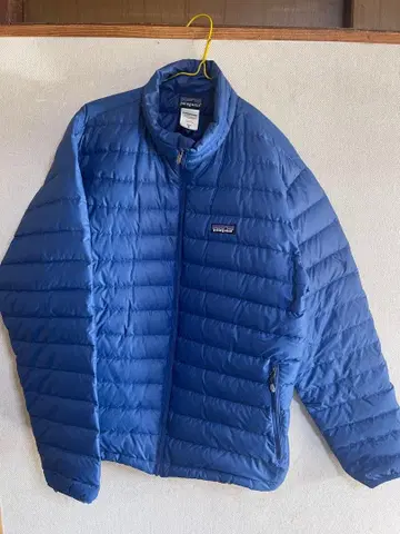 patagonia 남성용 M 다운 자켓 파랑