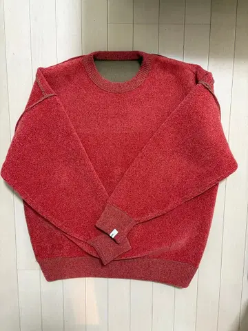 니코앤드 리버서블 니트 스웨터 오렌지