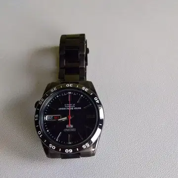 SEIKO 자동 와인딩 손목시계 블랙