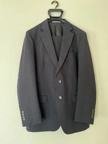 남성용 수트 비즈니스 정장 L L 상하의 차콜 그레이