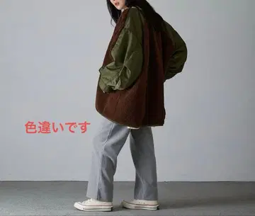 새상품 AUG 베이지 리브 기모 팬츠