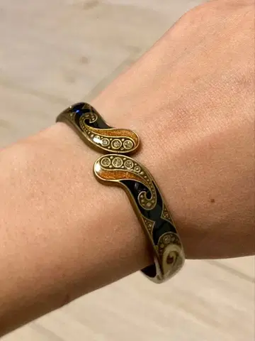 앤티크 뱅글 브라운 계열 골드 계열