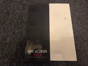 새상품급 아르네 야콥센 x 미나 페르호넨 손목시계 블랙