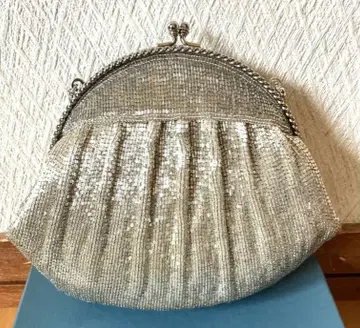 타카시마야 실버 클러치백