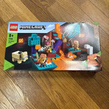 LEGO Minecraft 21168 뒤틀린 숲 새상품 미사용