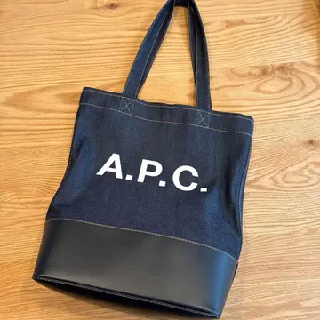 [ 새상품급 ] A.P.C. 데님 토트백 남성용 여성용 토트