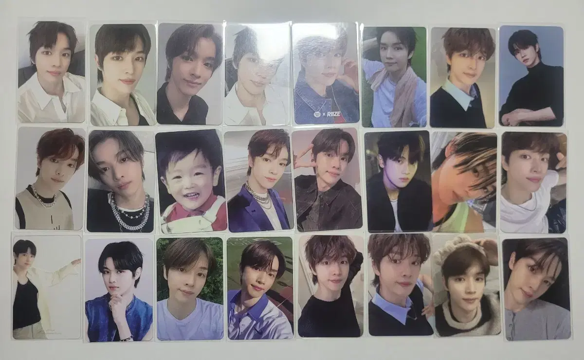 (101 pcs) Riize Sungchan photocard bulk poca + Sungchan goods wts