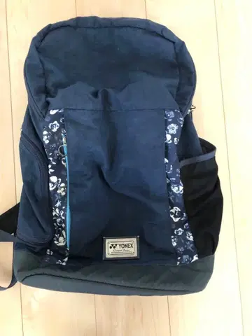 YONEX 라켓백 네이비 꽃무늬