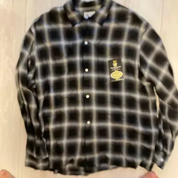 Towncraft 블랙 옴브레 셔츠 M 사이즈