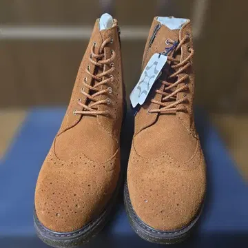 KENT 스웨이드 하이컷 부츠