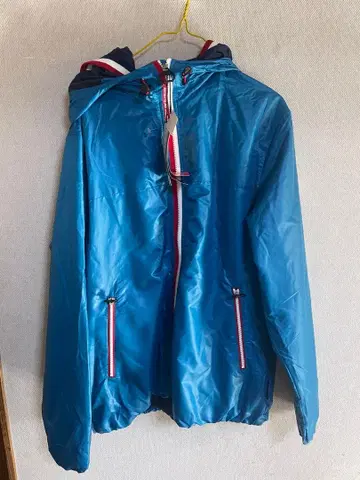 [ 미사용 ] DESCENTE HEAT NAVI 나일론 자켓 파랑 O