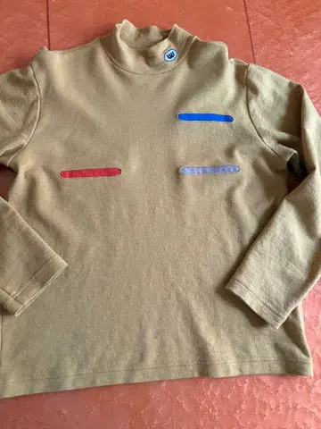 M.U.SPORTS. 겨자색 울 상의 40