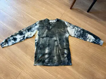 baloriginal TIE DYE LS TEE GRAY/BEIGE