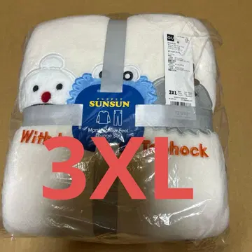 GU 퍼펫 스 마쉬멜로우 필 라운지 세트 3XL