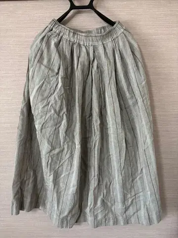 [ Plantation ] 스트라이프 플레어 스커트